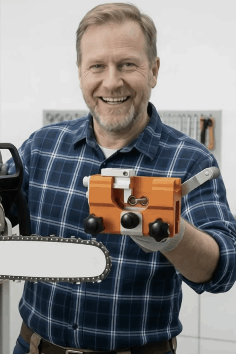 Klampero saw sharpener